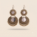Antique Halo Earrings