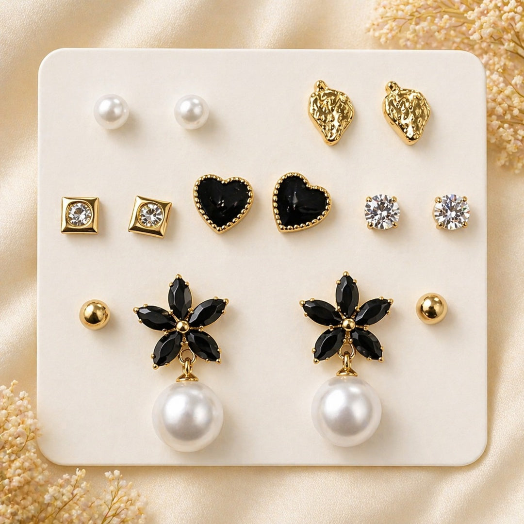 Bloom Pearl Stud Set