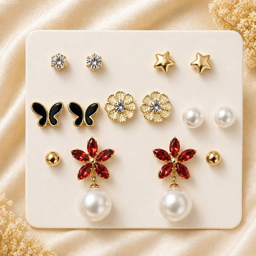 Bloom Pearl Stud Set