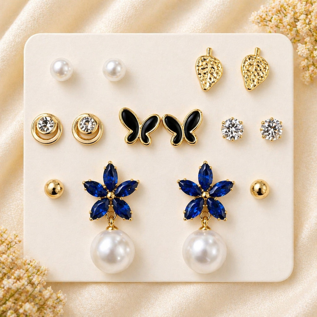 Bloom Pearl Stud Set