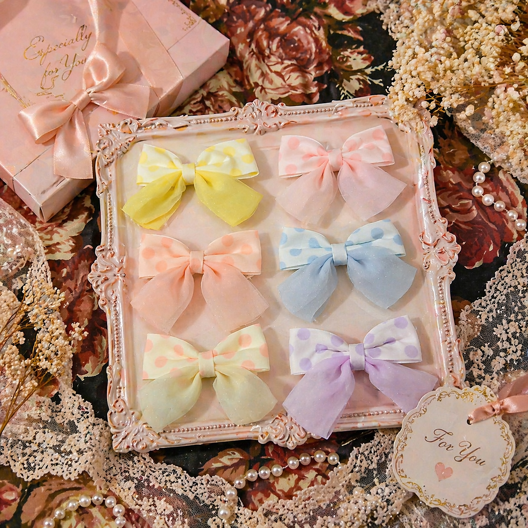Blossom Dreamy Bow Clip