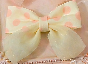 Blossom Dreamy Bow Clip