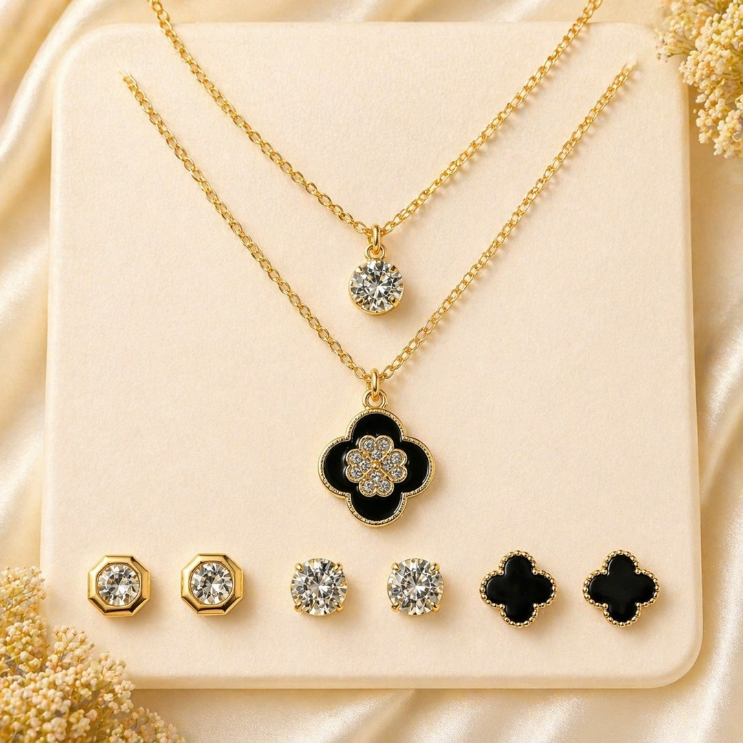 Elite Noir Charm Set