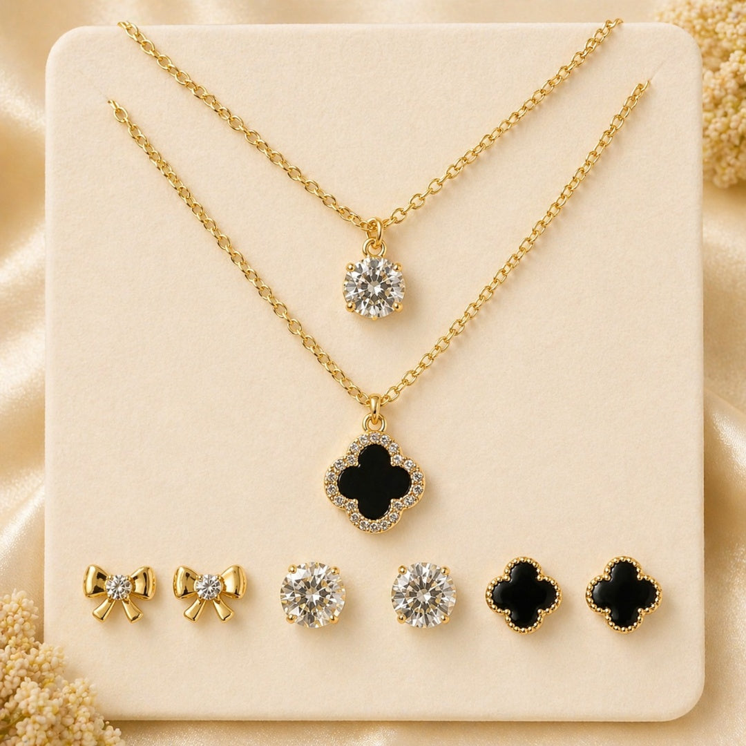 Elite Noir Charm Set