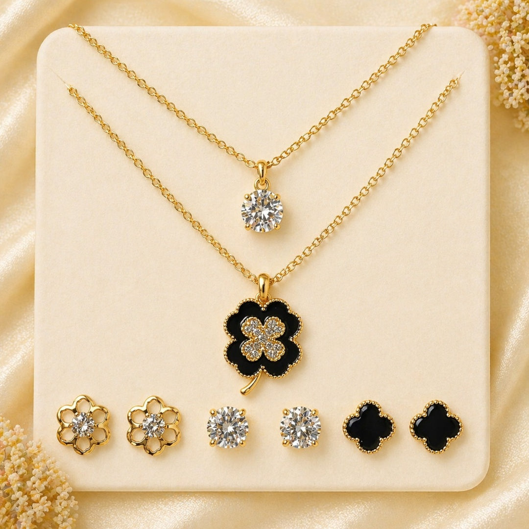 Elite Noir Charm Set