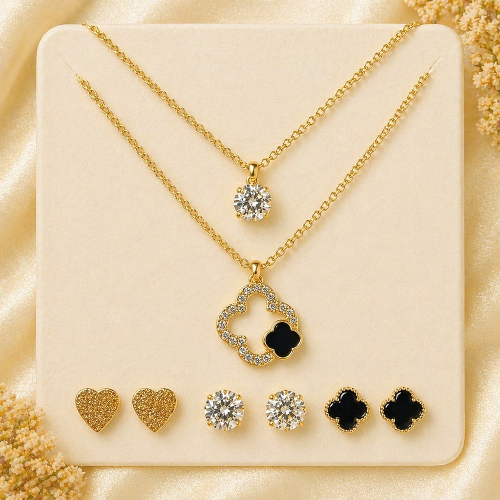 Elite Noir Charm Set
