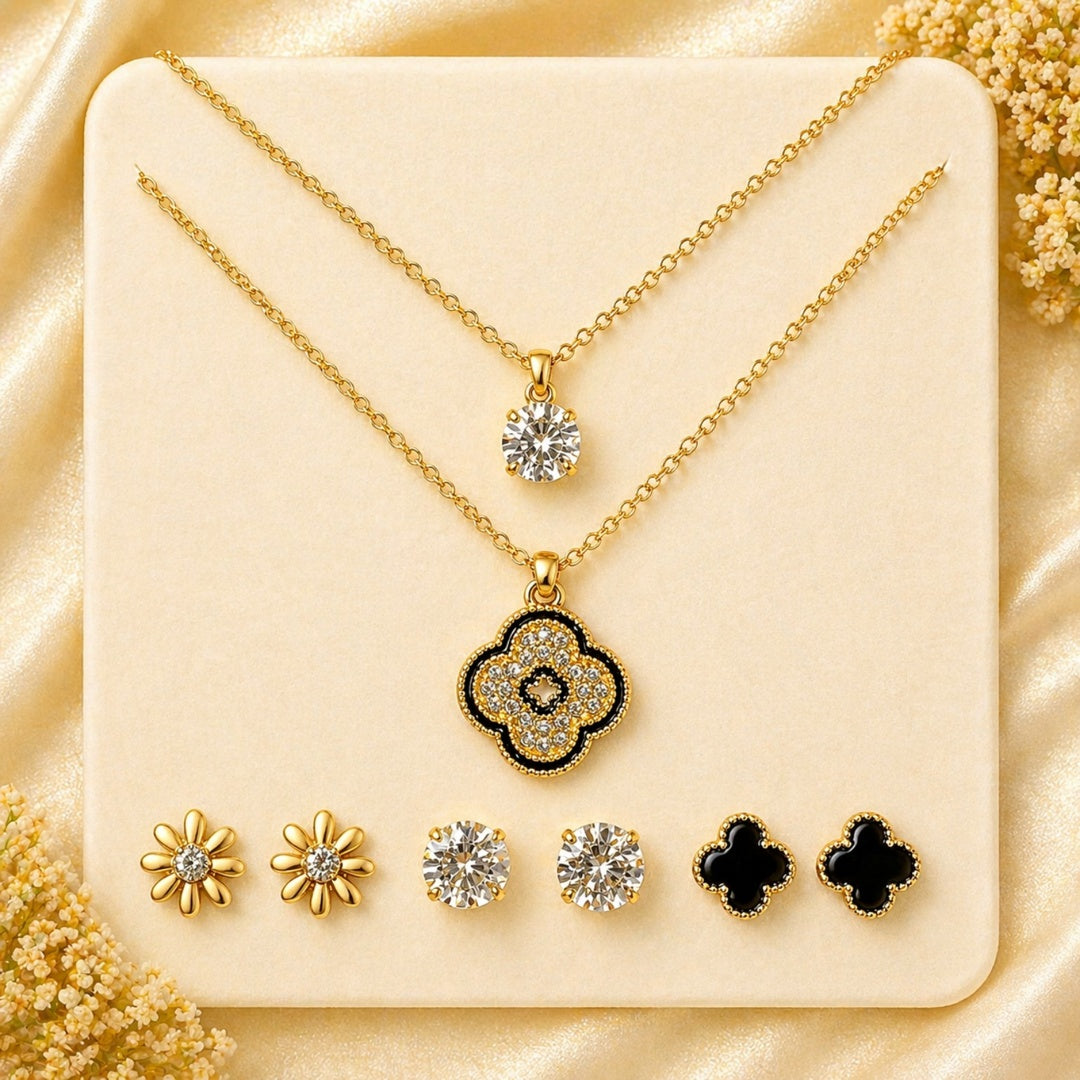 Elite Noir Charm Set