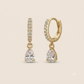 Golden Raindrop Earrings
