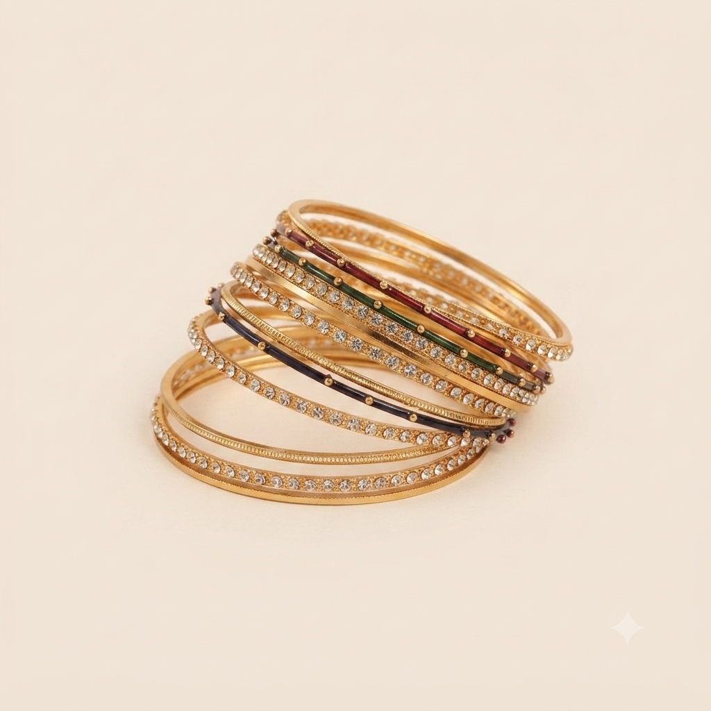 Golden Standard Bangles
