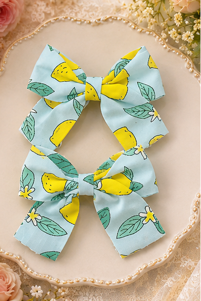 Blossom Fruity Bow Clip