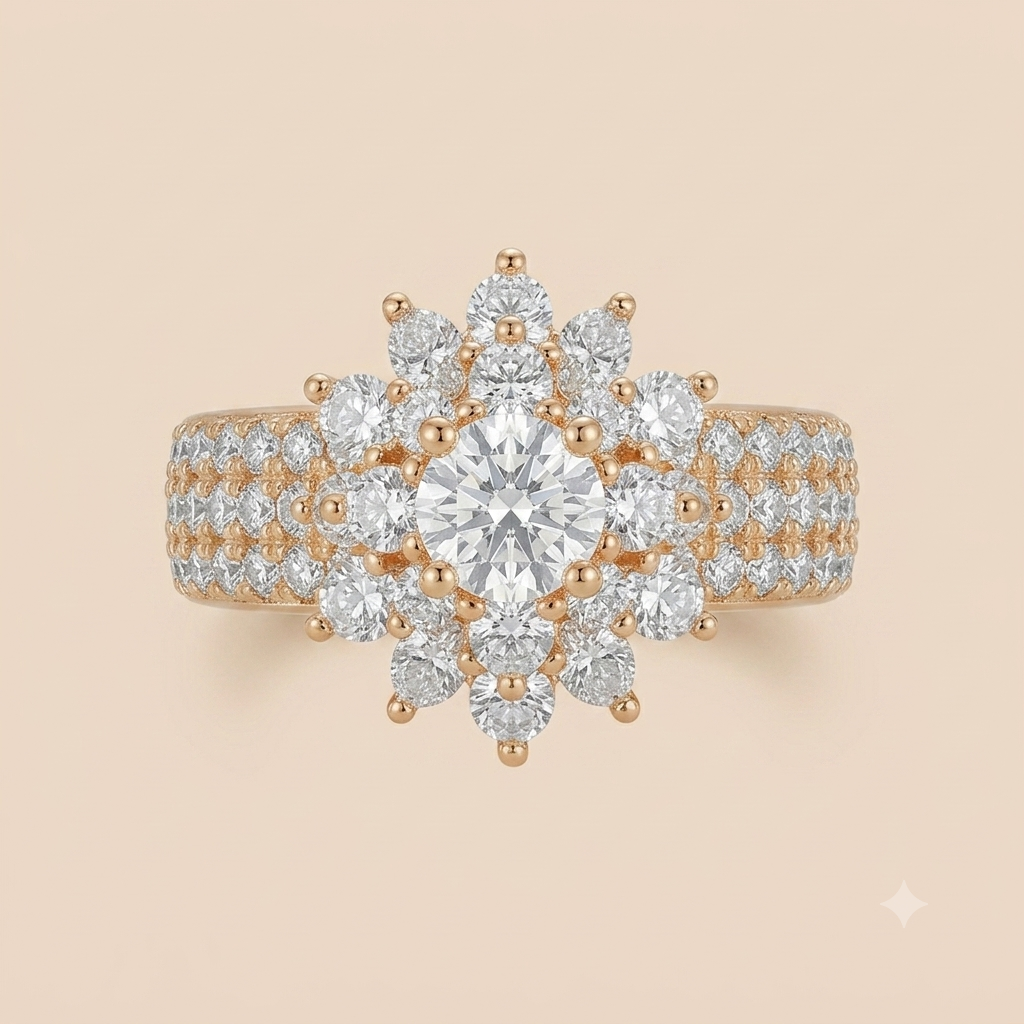Luxe Blossom Ring