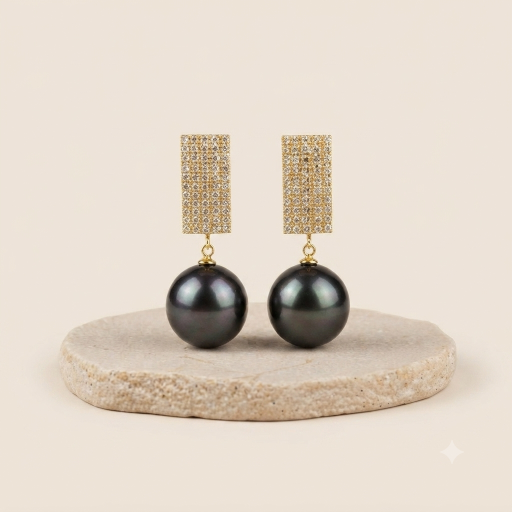Luxe Pearl Drop Earrings