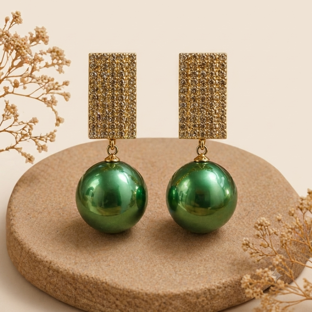 Luxe Pearl Drop Earrings