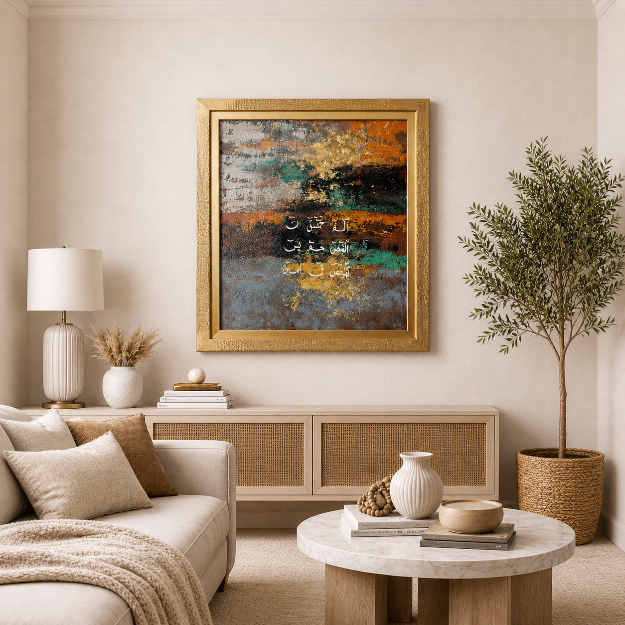 Luxe Serenity Islamic Calligraphy Frame