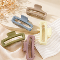 Minimal Luxe Rectangle Claw Clip