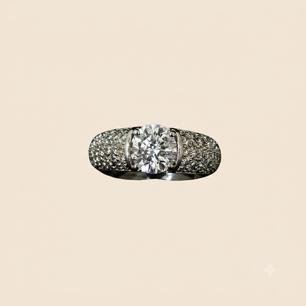 Moonlight  Diamond Ring