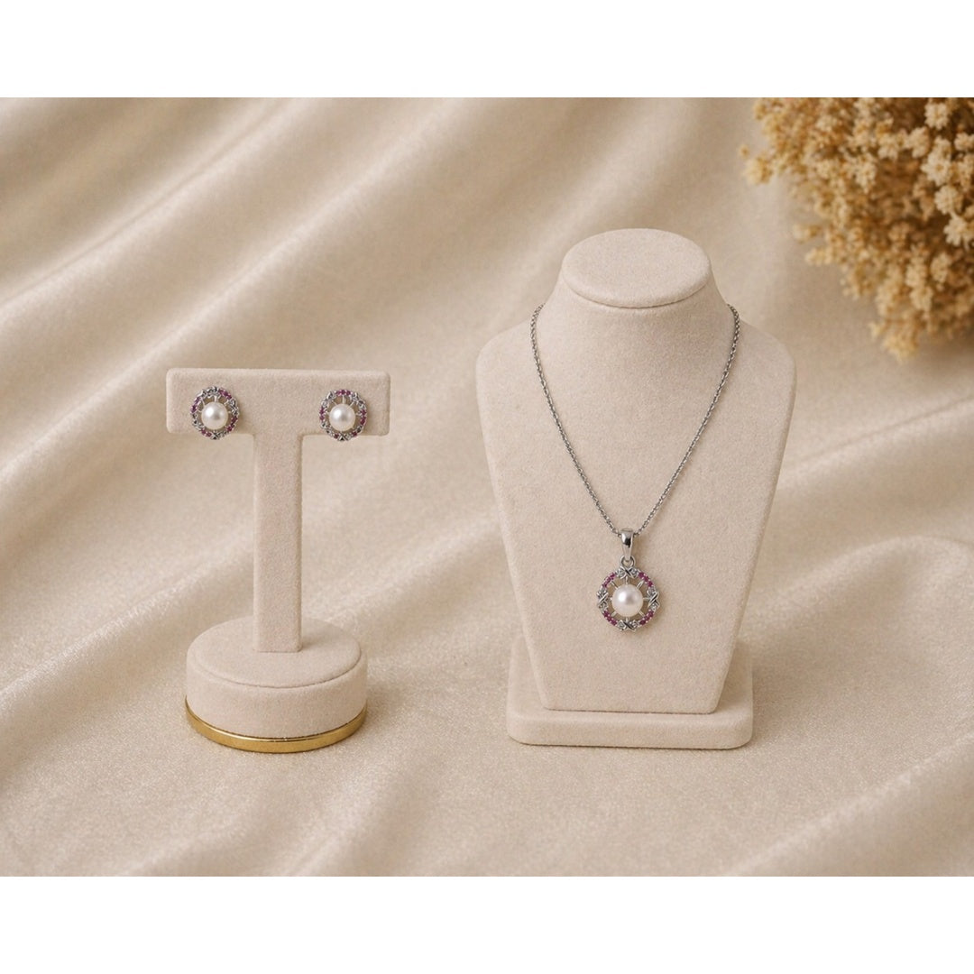 Pearl Bloom Gold Set