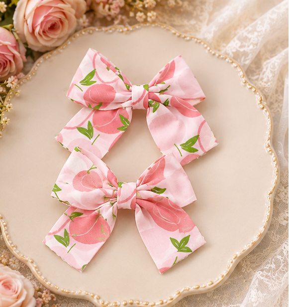 Blossom Fruity Bow Clip
