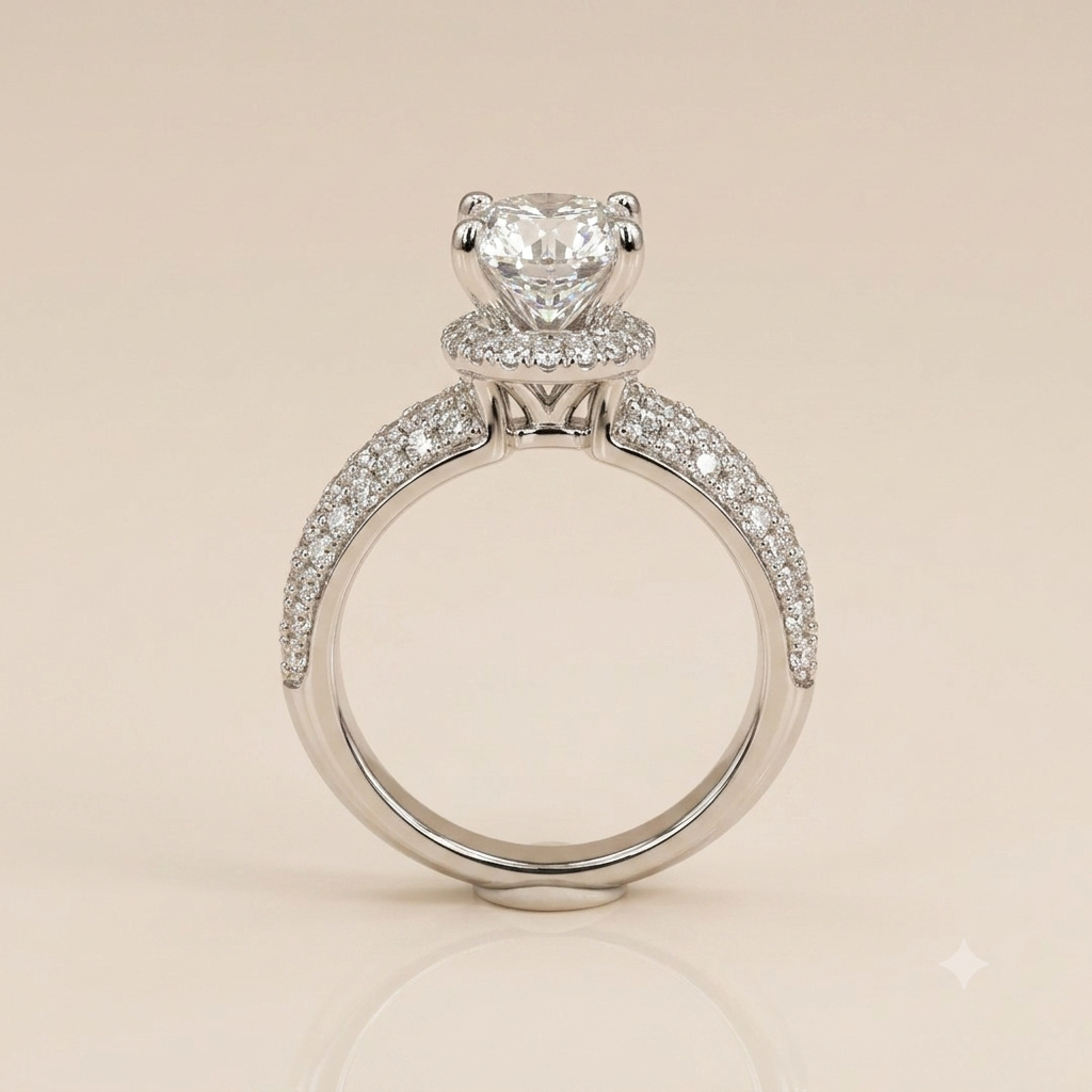Queen Promise Silver Ring