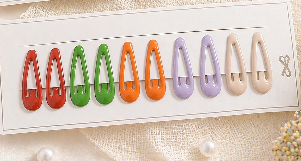 Rainbow Bliss snap Clip