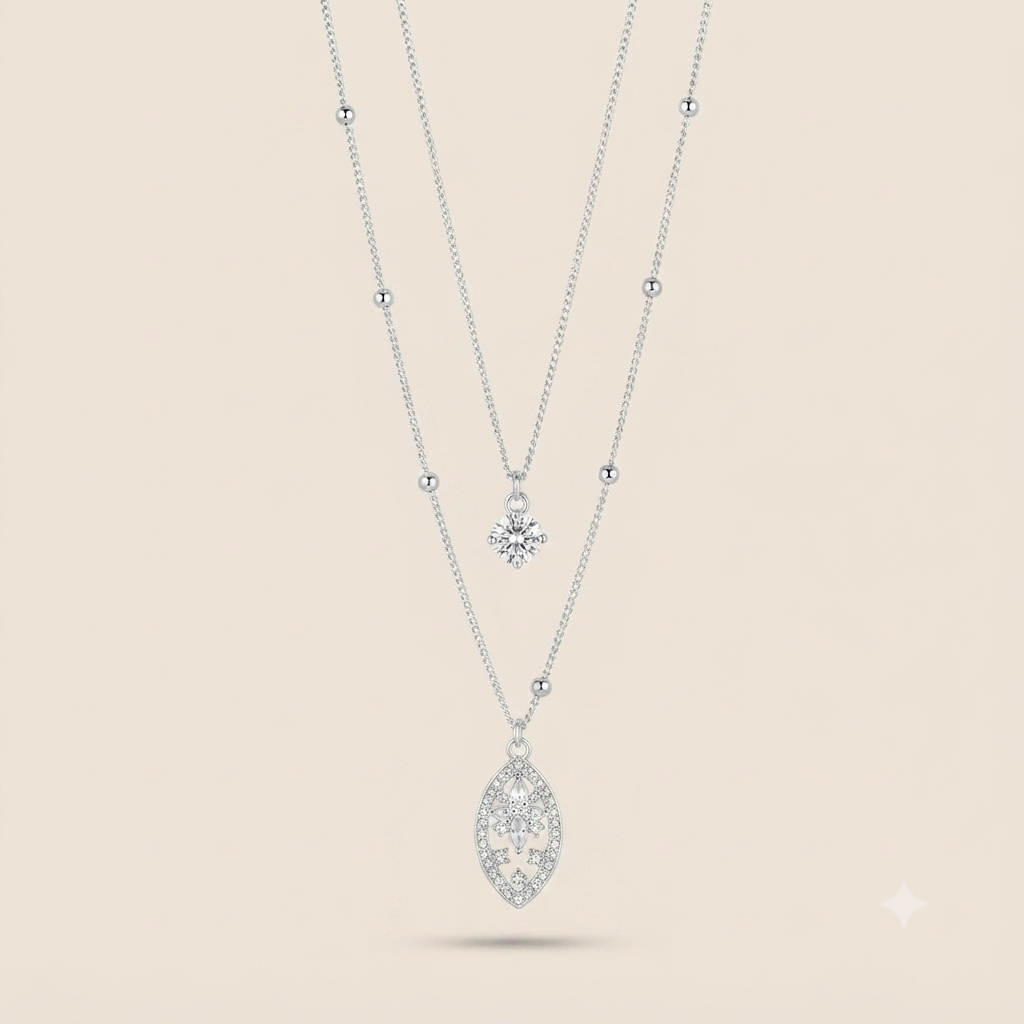 Silver Bloom Set