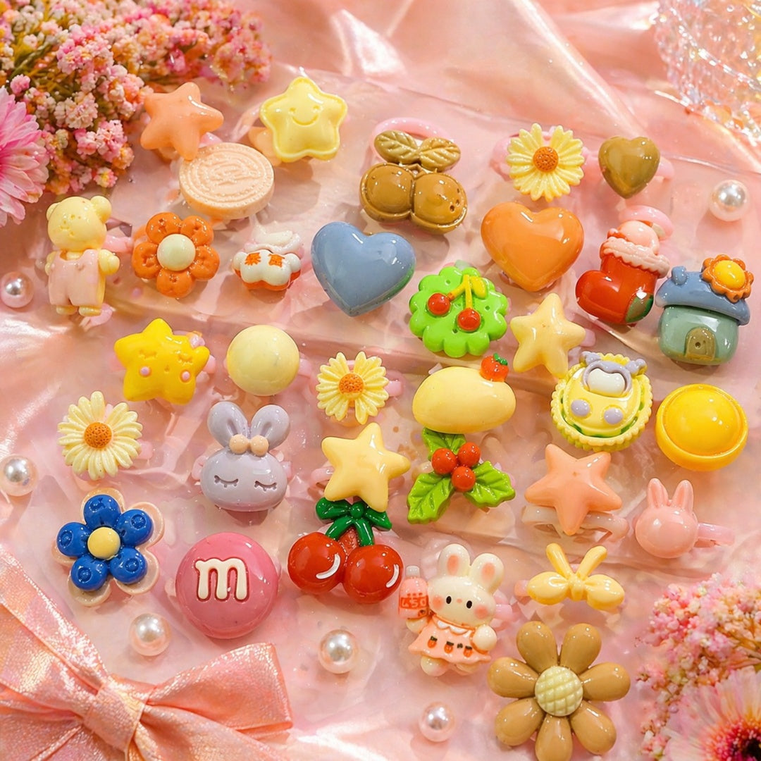 Tiny Princess Ring Set