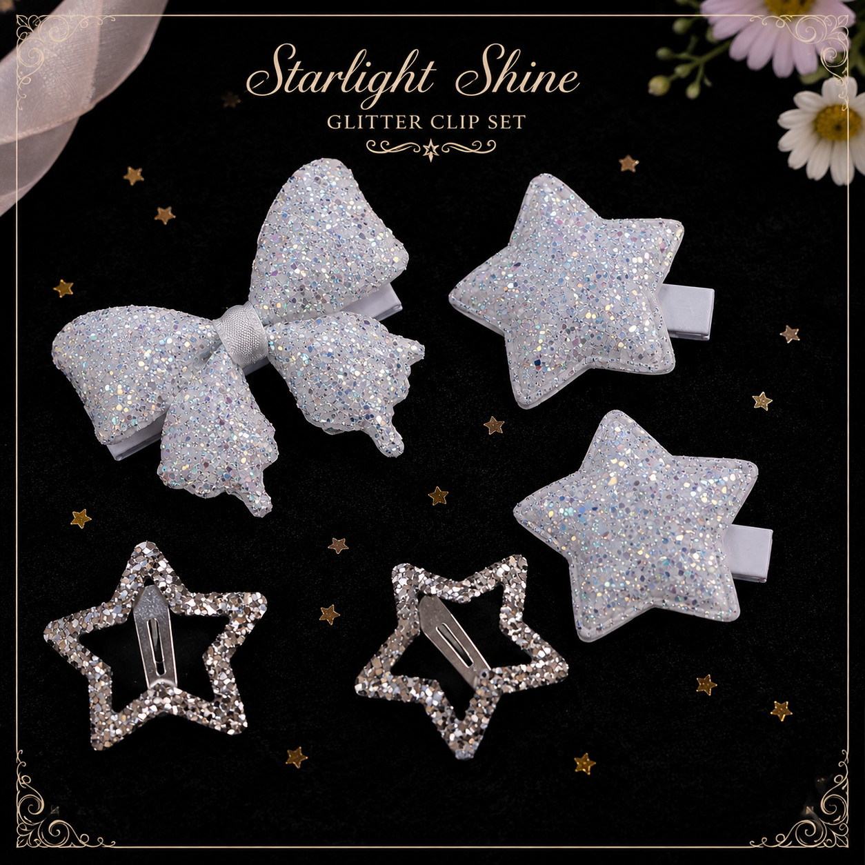 Twinkle Star Clip set