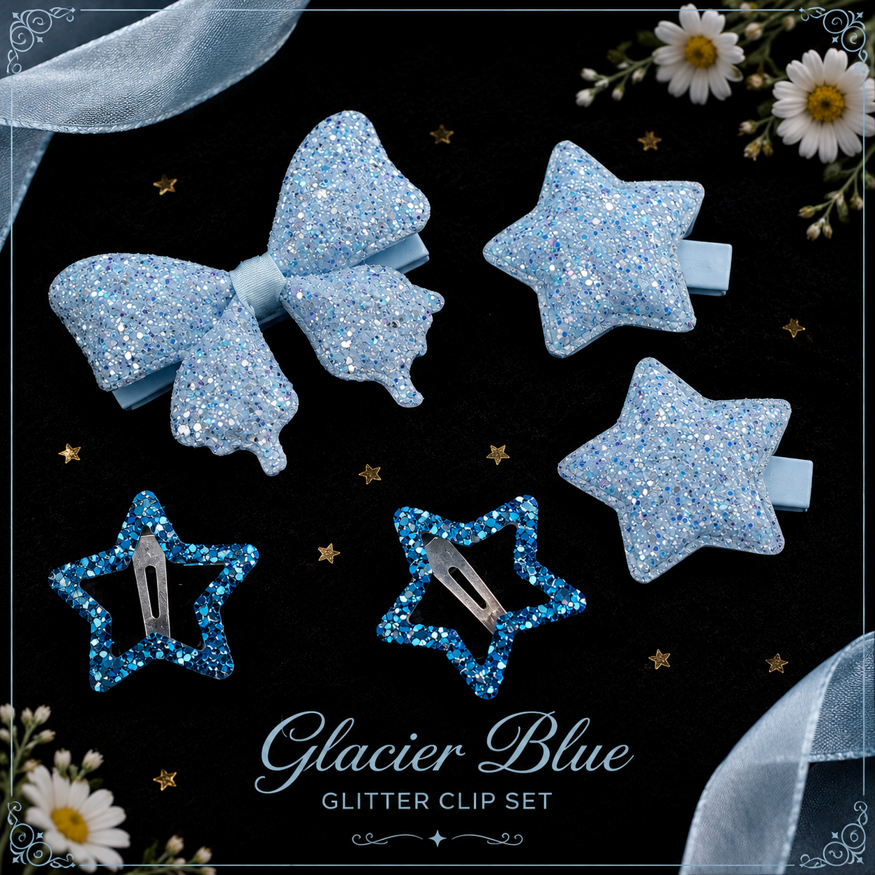 Twinkle Star Clip set