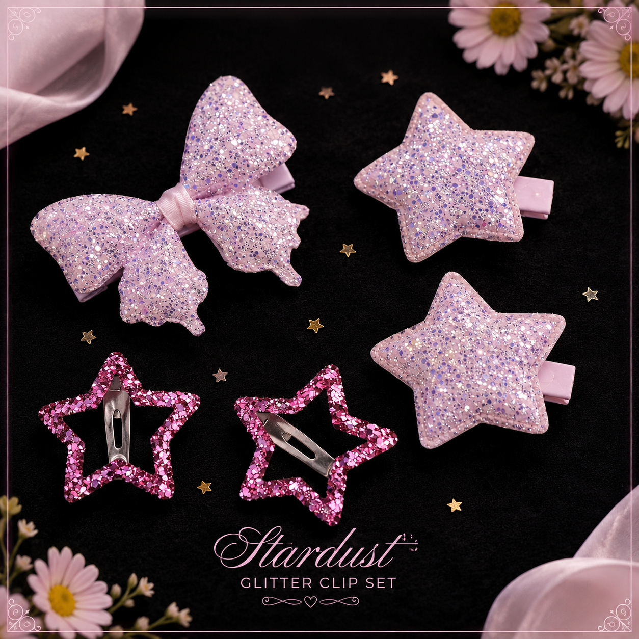 Twinkle Star Clip set