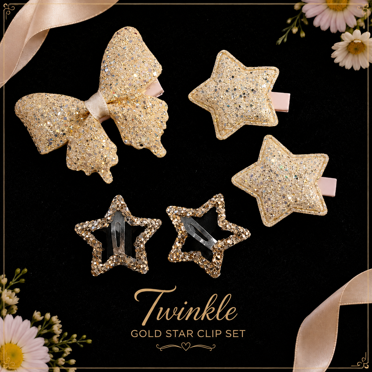 Twinkle Star Clip set